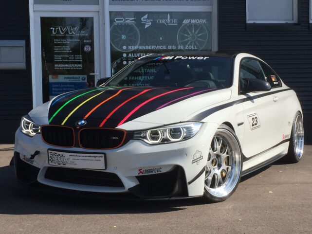 BMW M4 Coupé BBS LM-R exklusiv by TVW CAR DESIGN