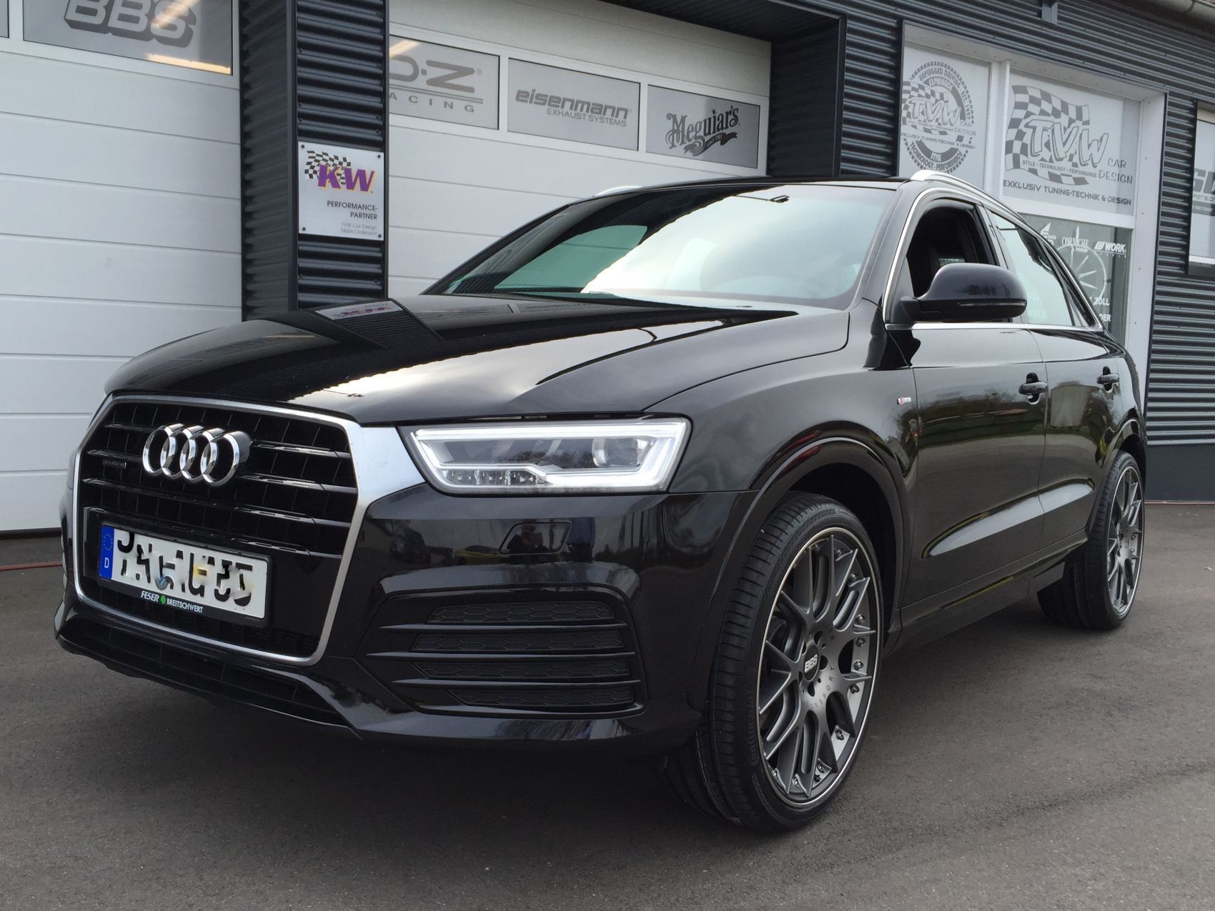 Autogarage für Audi Q3 I (11-18) Vollgarage