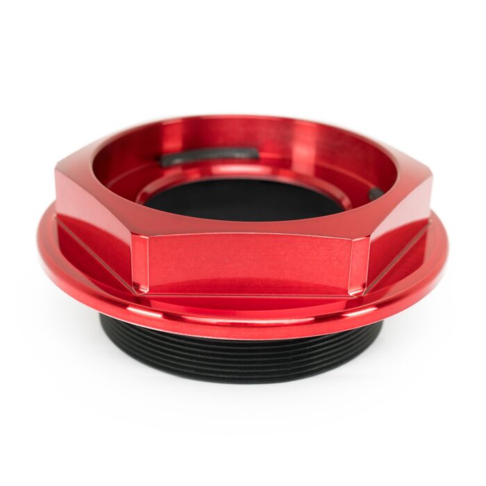 Rotiform Zentralverschluss in Candy Red Optik