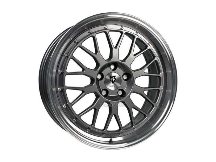 LV1 glanzgrau poliert