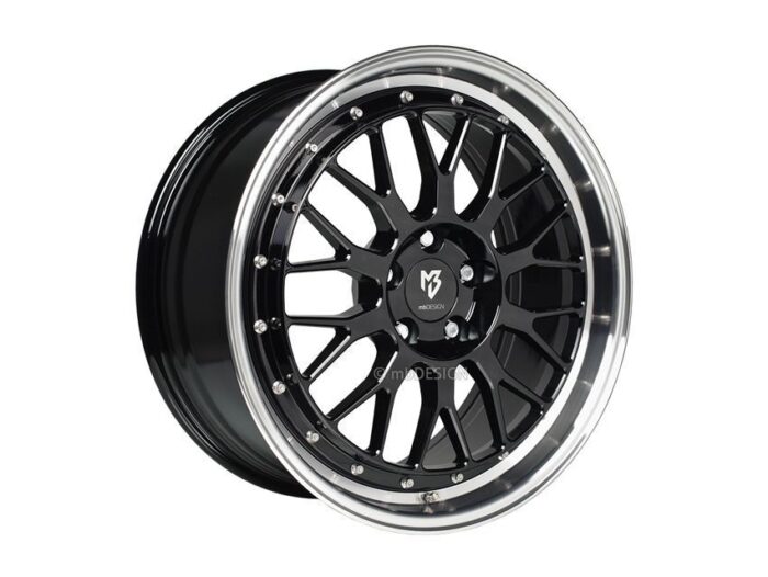 LV1 glanzschwarz poliert