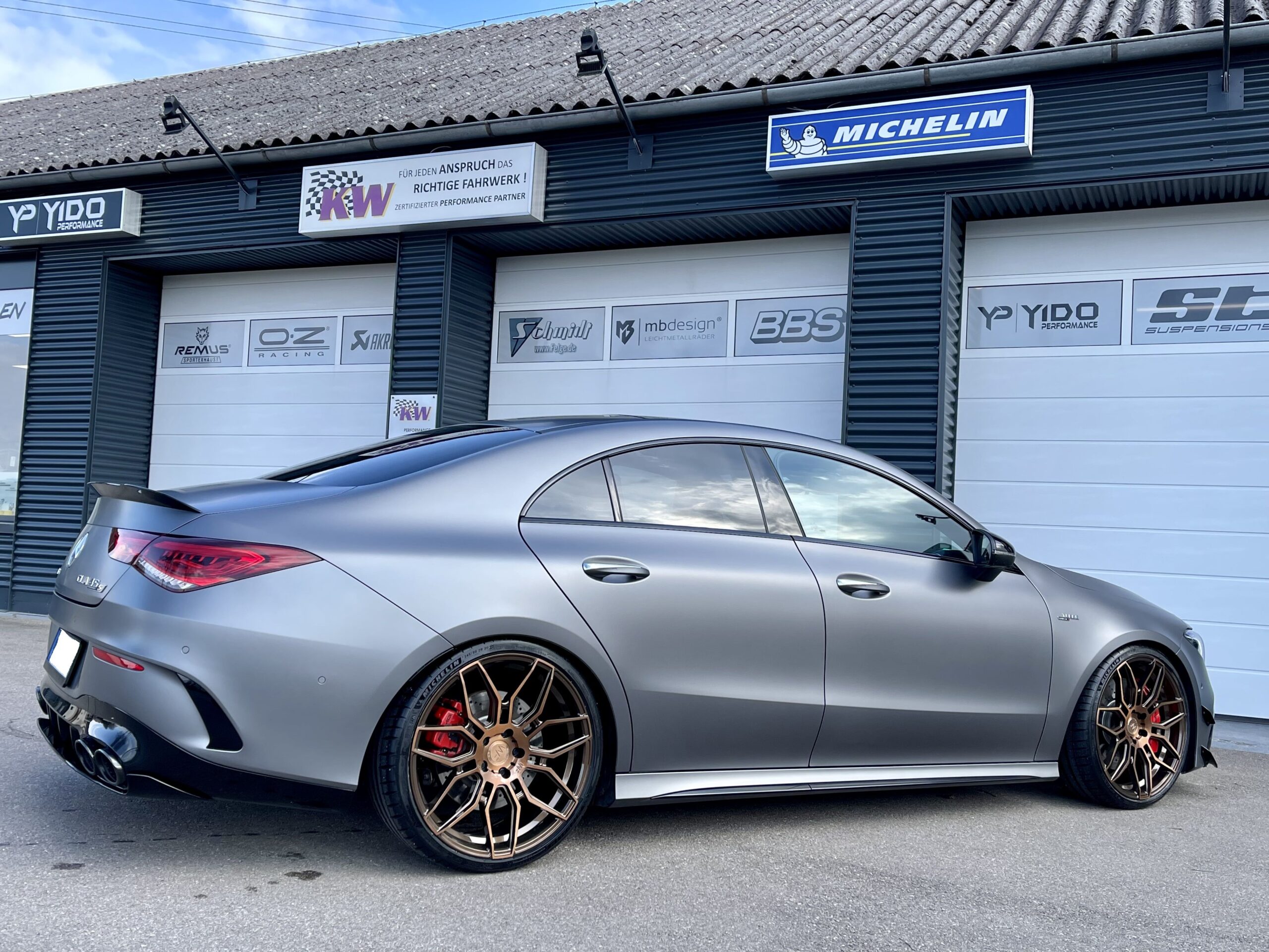 Mercedes AMG CLA 45s - Autotuning-Werkstatt in Crailsheim, Tuning